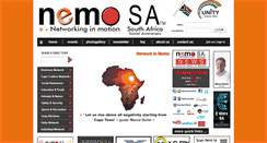 Desktop Screenshot of nemosa.co.za